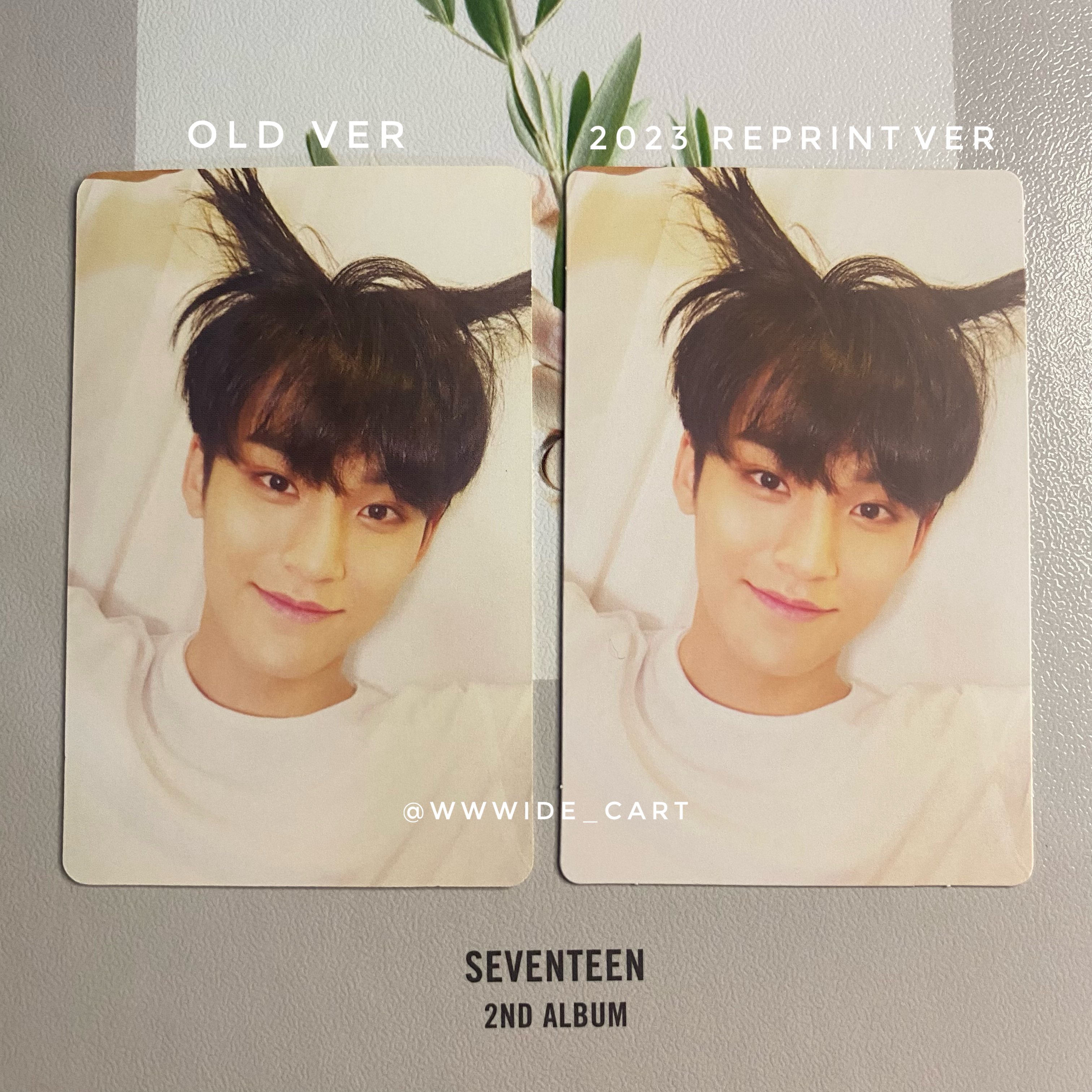 SEVENTEEN teen age バーノン SEVENTEEN 2nd album TEEN AGE Vernon photo card set of 5