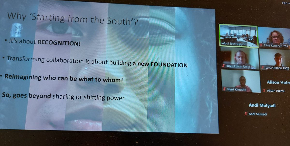 Kudos to #DSA2023 for maintaining the hybrid conference policy! So much more accessible for people from different locations. Chaired a great hybrid  roundtable on book edited with @MGJvanWessel and J. Bawole, with  @LenaGutheil , Njeri Kimotho and Kibui Rwigi.