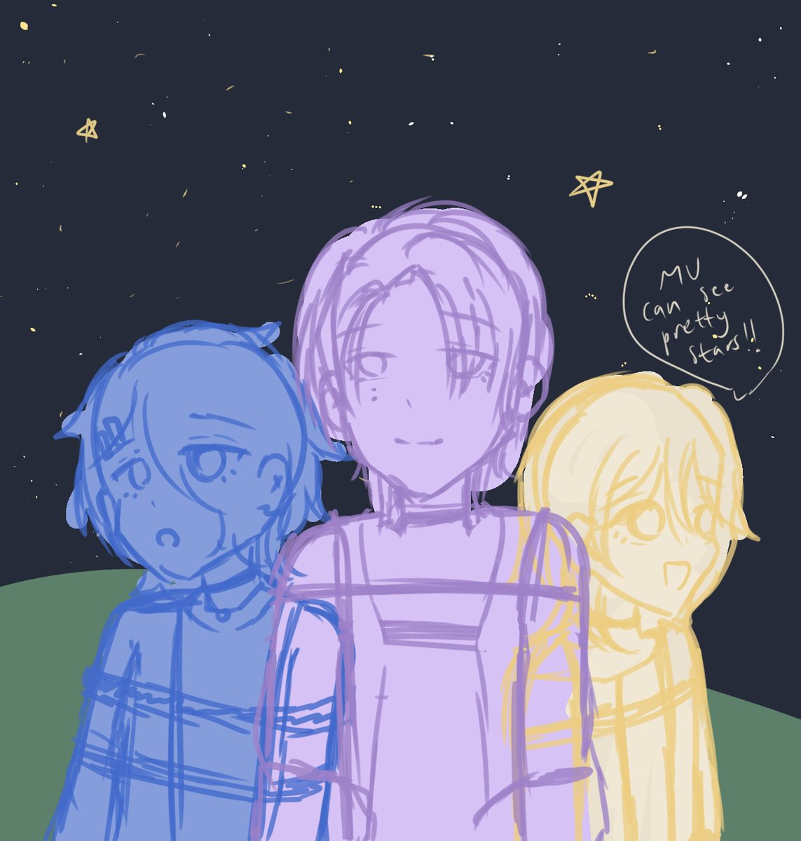 they went stargazing!!