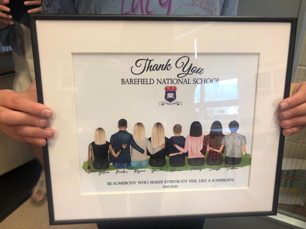 BarefieldNS's tweet image. Today we said a very emotional goodbye and best of luck to one of our pupils who has touched the hearts of many here at Barefield NS