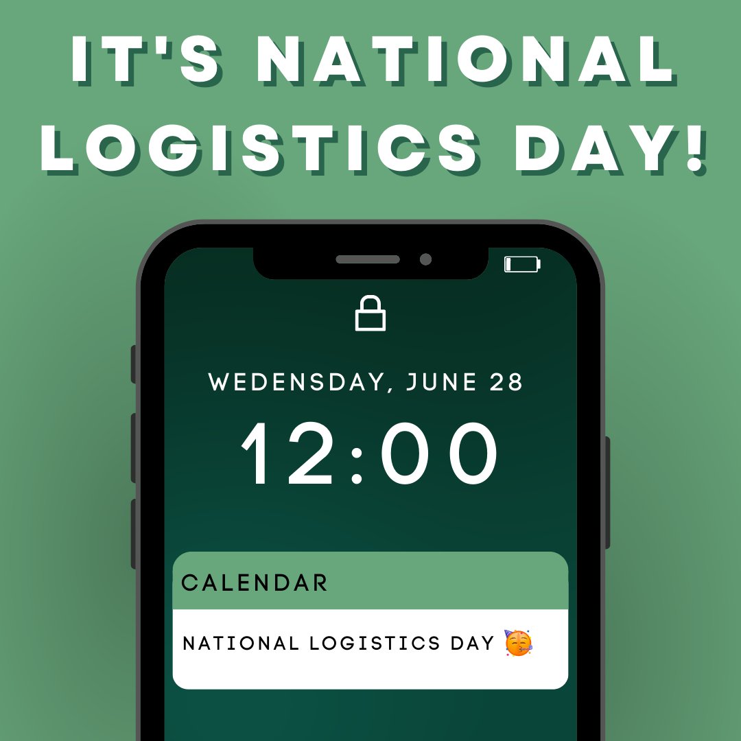 Happy National Logistics Day!🚚🥳

Big shoutout to all of our logistics legends behind the scenes.😄

#NationalLogisticsDay #OneLogisticsNetwork #Logistics #Transportation #Logisticssolutions #Logisticscompany #Logisticsnews #3pl #freightbroker