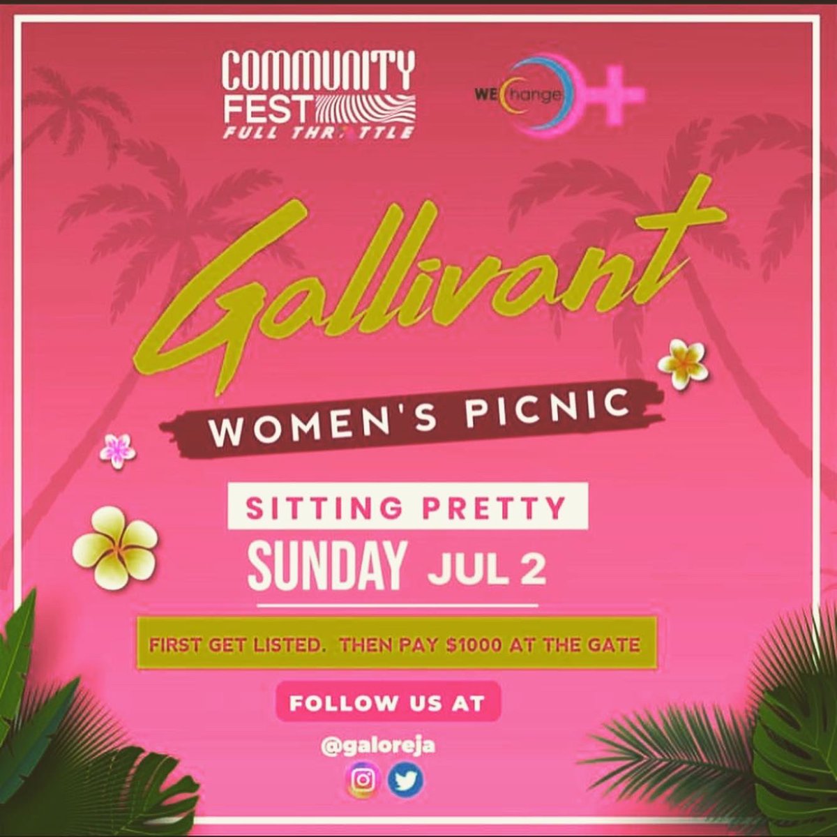GALore Party - tweet media