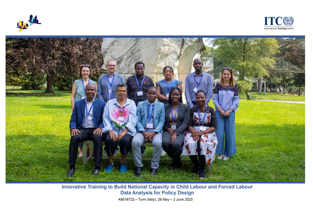 ILO_Childlabour's tweet photo. During a training workshop in ITC-ILO, #MAP16, in collaboration with RTA, @AfricaAccel and @ILAB_DOL, piloted innovative tools to strengthen the capacities of national statistical offices in the analysis of #ChildLabour and #ForcedLabour data and their use in policy design. https://t.co/wAbAKwWhqx