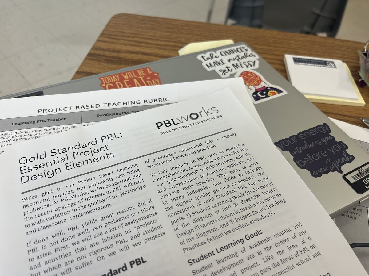 Bevill_FHN's tweet image. I’m so excited to learn more about project based learning and how to extend this into my classrooms. #fortheloveoflearning #PBL