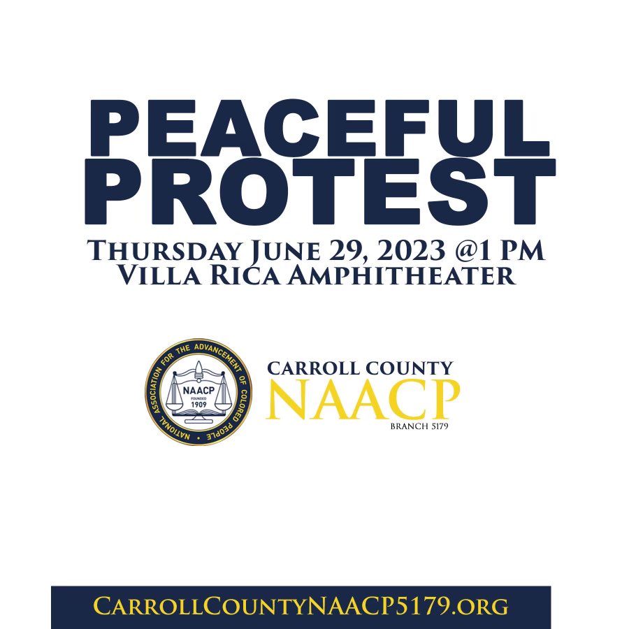 We need support the @ccnaacp tomorrow in #VillaRicaGa. #NAACP #MovingForward #GeorgiaNAACP