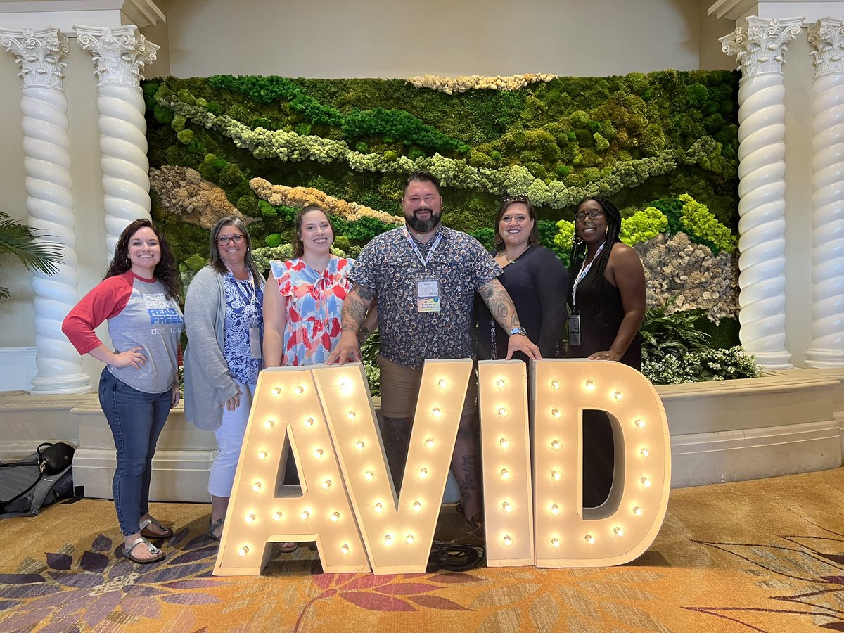 Enjoyed a great experience at the AVID Summer Institute in Orlando, FL with these amazing leaders! Excited to bring back information to <a href="/CSMS_Huskies/">Carolina Springs Middle School</a>! #weareavid #avidsiorlando #gohuskies #csmsavid