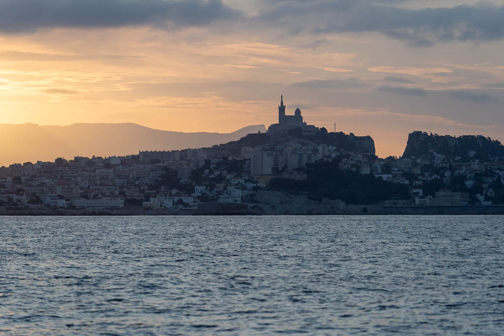 Marseille sunrise #sailing
