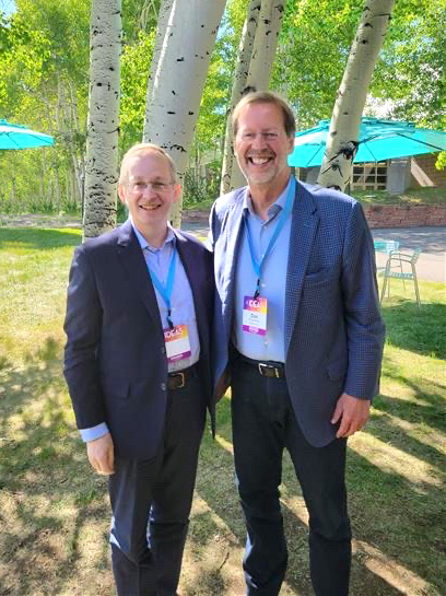 Our Executive Director David Steel met with @AspenInstitute CEO @DanPorterfield to discuss how our organizations can partner for a safer, more sustainable future that accelerates innovation.
