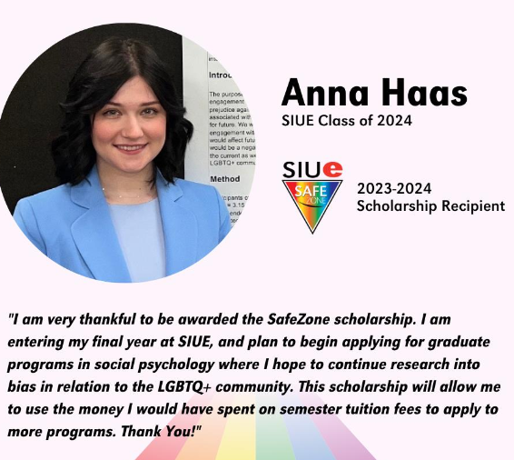 Congratulations to Anna Haas!
