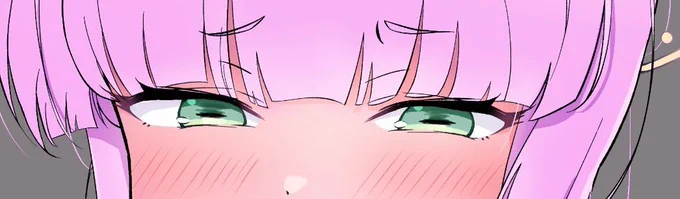 カヤの横棒が入ったヤギっぽい目好きだから俺もカヤの目にはこの横棒を描くようにしてる フォロワーさん1200人全員から可愛くないからやめろって言われてもやめない 嘘 そんなこと言われたらやめる