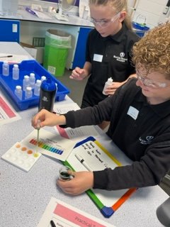 BeaconAcad's tweet photo. A huge thank you to the SKA ambassadors and staff who looked after us today when Y5 went to @SkegnessAcad for their transition visit. We enjoyed fantastic sessions in Science, Dance, PE and Art.  They were absolutely amazing! 🤩 #futurestudents #secondarylife #stopgrowingplease https://t.co/poZ6a4UHIl