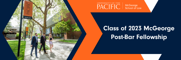 The application period for McGeorge's Post-Bar Fellowship opens today, June 28th and closes August 8th. Be sure to submit your application and host verification form before the deadline. 

Contact the CSO with your questions or to review your application materials!