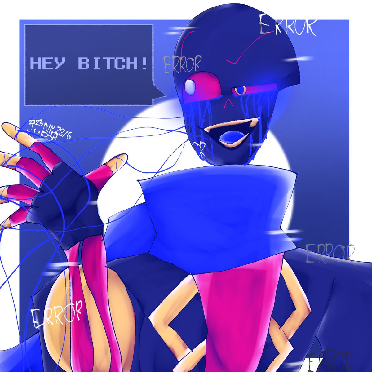 NiraJupo20's tweet photo. Glitch Boy💙🖤💖 =)
Artblockiskillingme💀
Error Sans Belongs & By Loverofpiggies/CrayonQueen
#undertaleau #undertaleaufanart #errortale
#sansau #sansauart #errorsans #errorsansart #ibispaint https://t.co/0LiWxNHx53