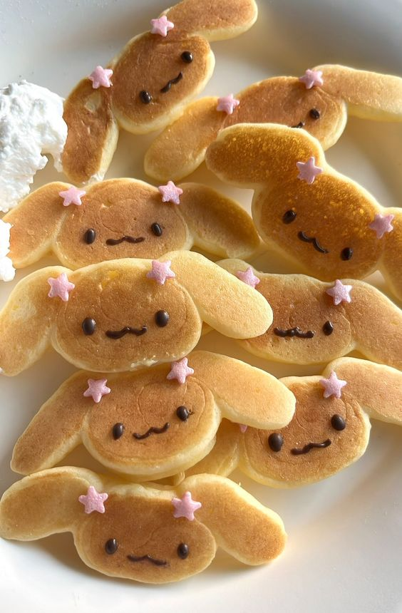 Tiny mocha pancakes made by chyeyhc