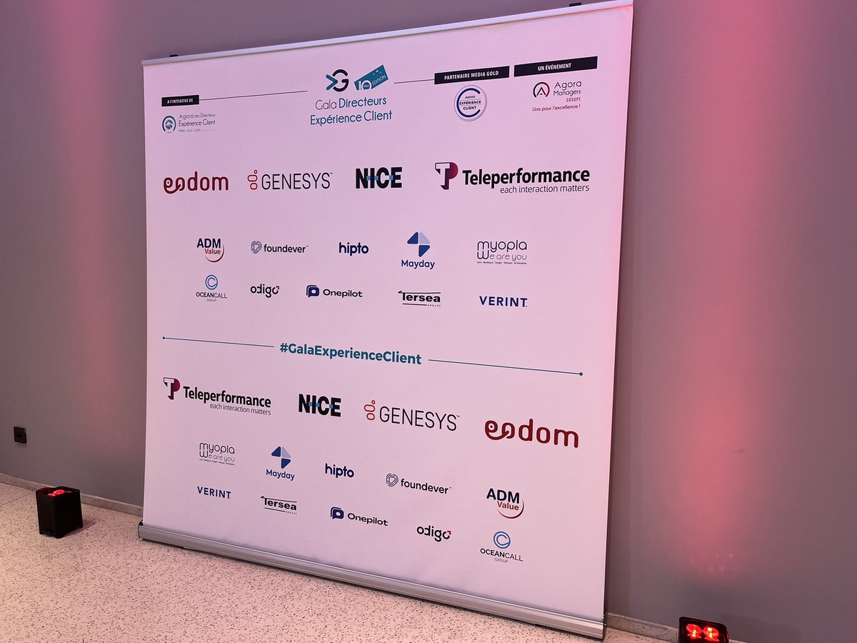 OdigoFr's tweet image. Odigo participe au #GalaExperienceClient. Le thème de la soirée : comprendre et adapter sa stratégie aux nouveaux comportements des #Consom’acteurs 

@Agora_Managers