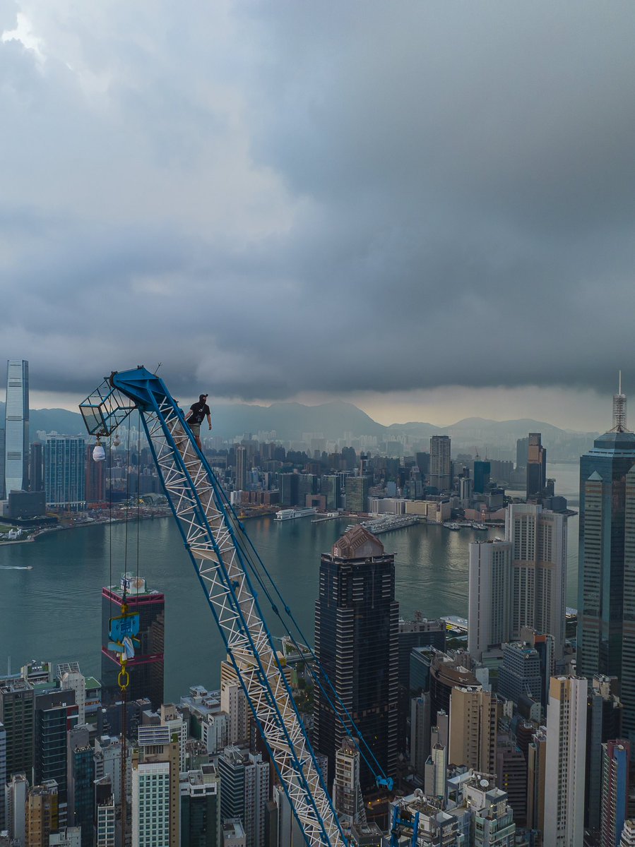 Morning storms in Hong Kong