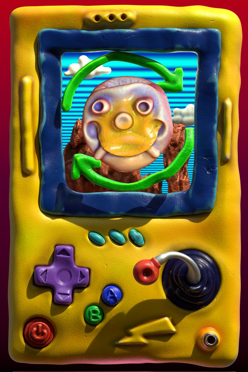 parsa_mostaghim's tweet photo. "Play Time" is now available as an open edition on @ourZORA 3 days left🎮 link on my pin tweet https://t.co/3NohQ9p2yn