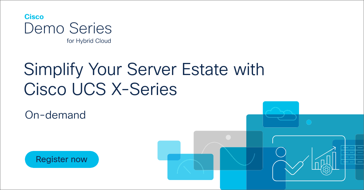 ciscoDC's tweet image. Learn how Cisco UCS X-Series’ modular architecture can run more types of applications than traditional blade servers. Register today and watch on-demand. 
#HybridCloudDemoSeries #CiscoUCS
cs.co/6013P8IsW