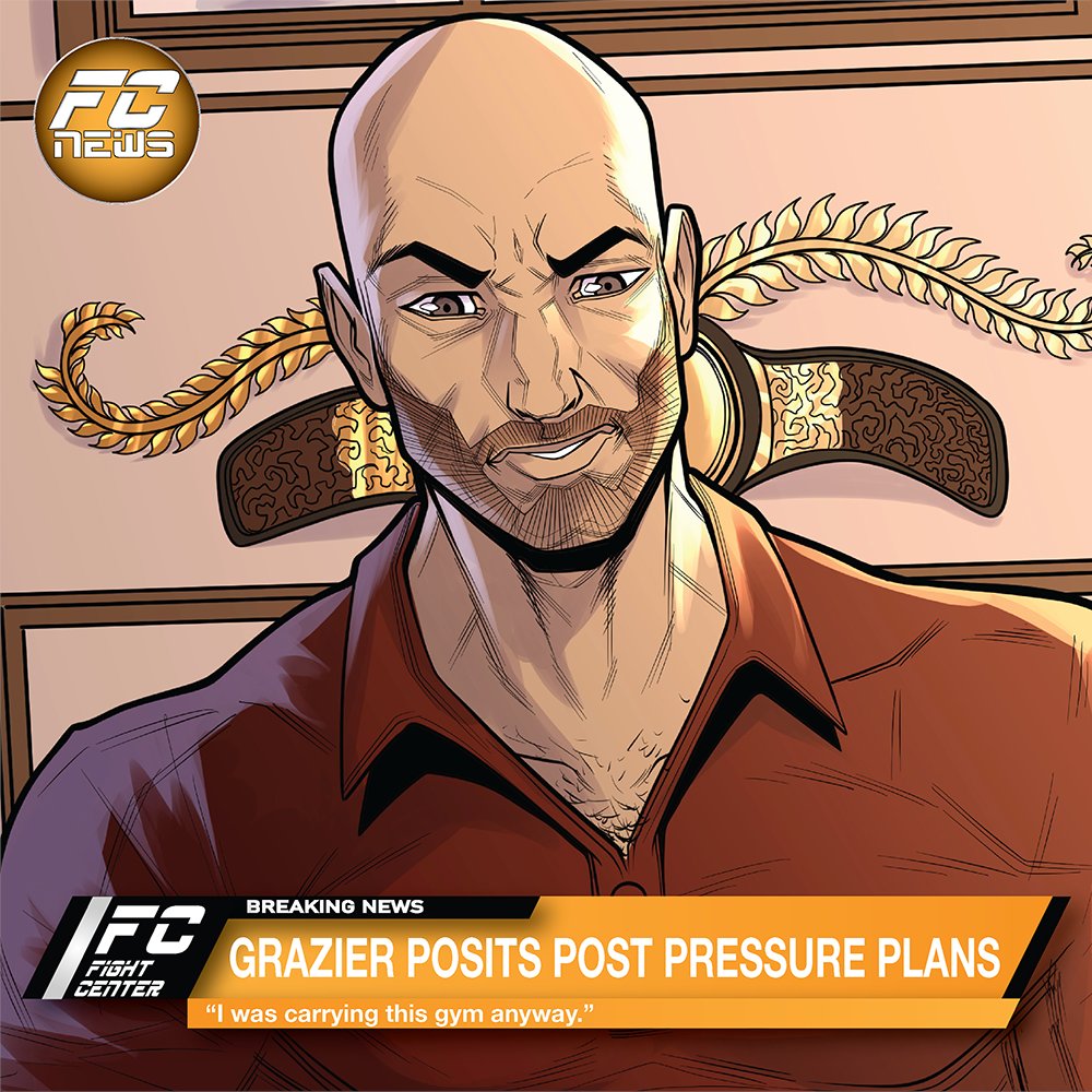NPCComics's tweet photo. With Pressure MMA in danger of closing, there are those who will seek to profit. Is Coach Grazier in this for the right reasons? Find out in GYM WARS; the arc continues in SKRAP Issue 6!
https://t.co/RMi4IuJSd9
#MMA #indiecomics #kickstarter https://t.co/q5t5IXLjJq