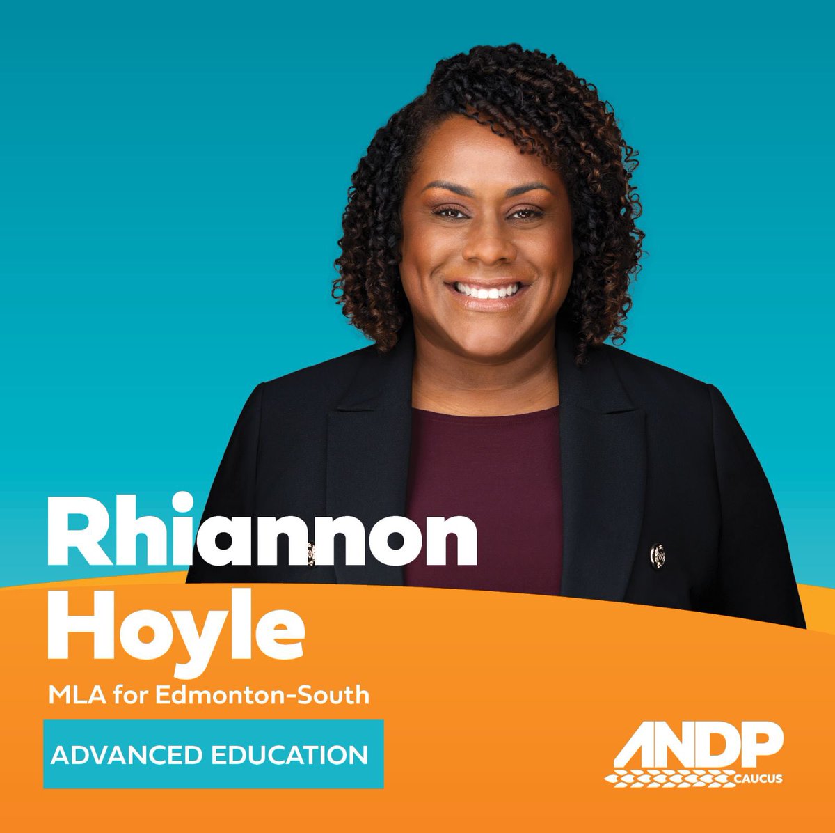 AbPostSec's tweet photo. Congratulations to @RhiHoyleYEG on being named Critic for Advanced Education. APSN looks forward to discussing ways Albertans can work together to strengthen our post-secondary system.

#abpse #ableg #abpoli #abpostsec #APSN https://t.co/NU6AiPcILP