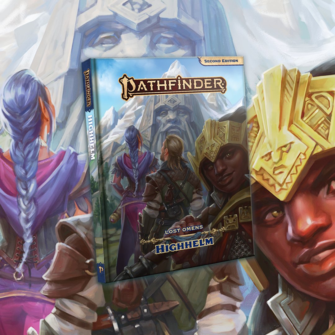 Thanks for delving into the options, items, and more in our newest release, Lost Omens: Highhelm! Highhelm is available today on paizo.com and in your FLGS.
paizo.com/products/btq02…
