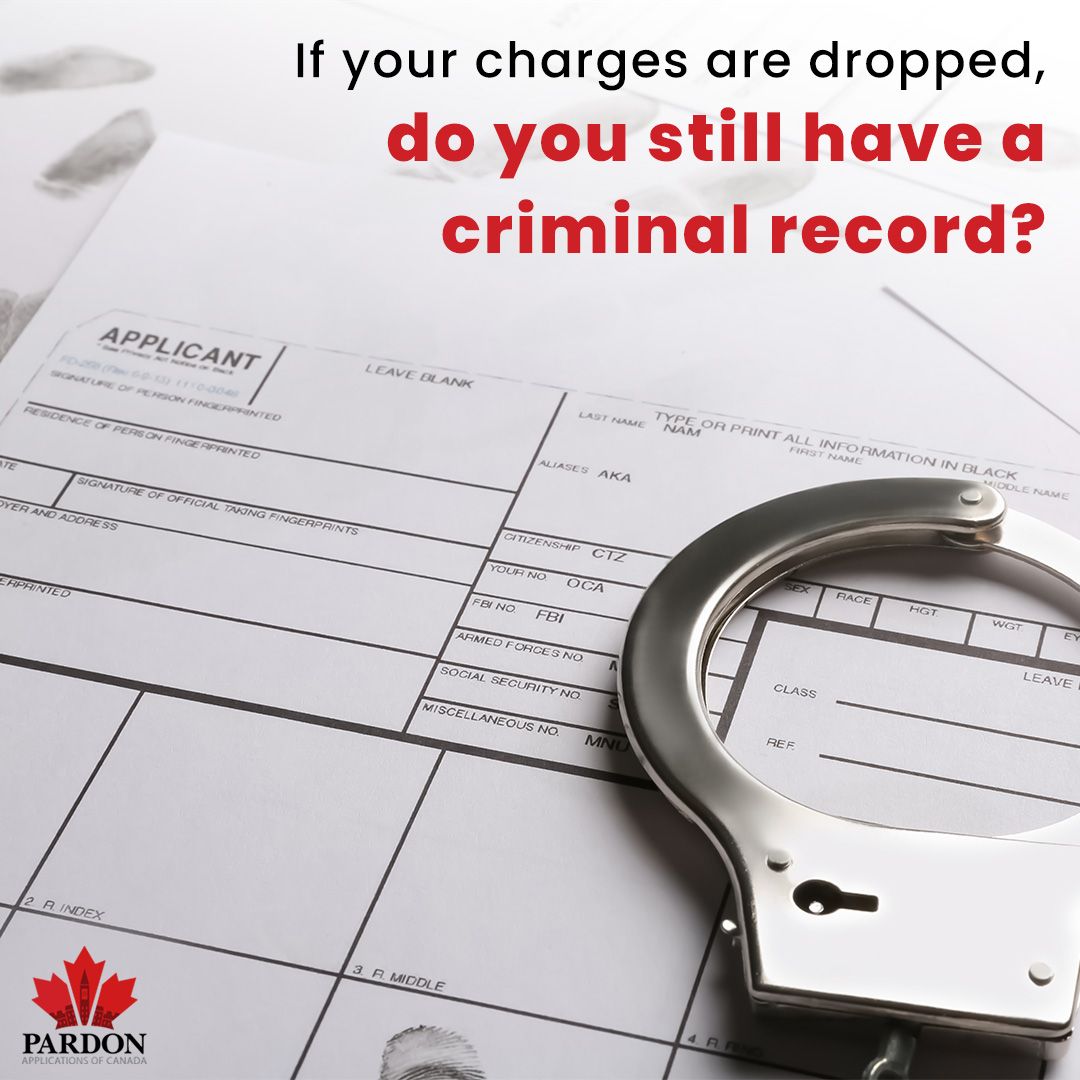 pardonsofcanada's tweet photo. Even if your charges are dropped, non-conviction information can still be recorded on your criminal record. You can seek a Pardon or File Destruction to clear your record. Working with the experts at PAC can increase your chances of success. Learn more at https://t.co/htz7Sd6W0A https://t.co/1gsgvap0WT