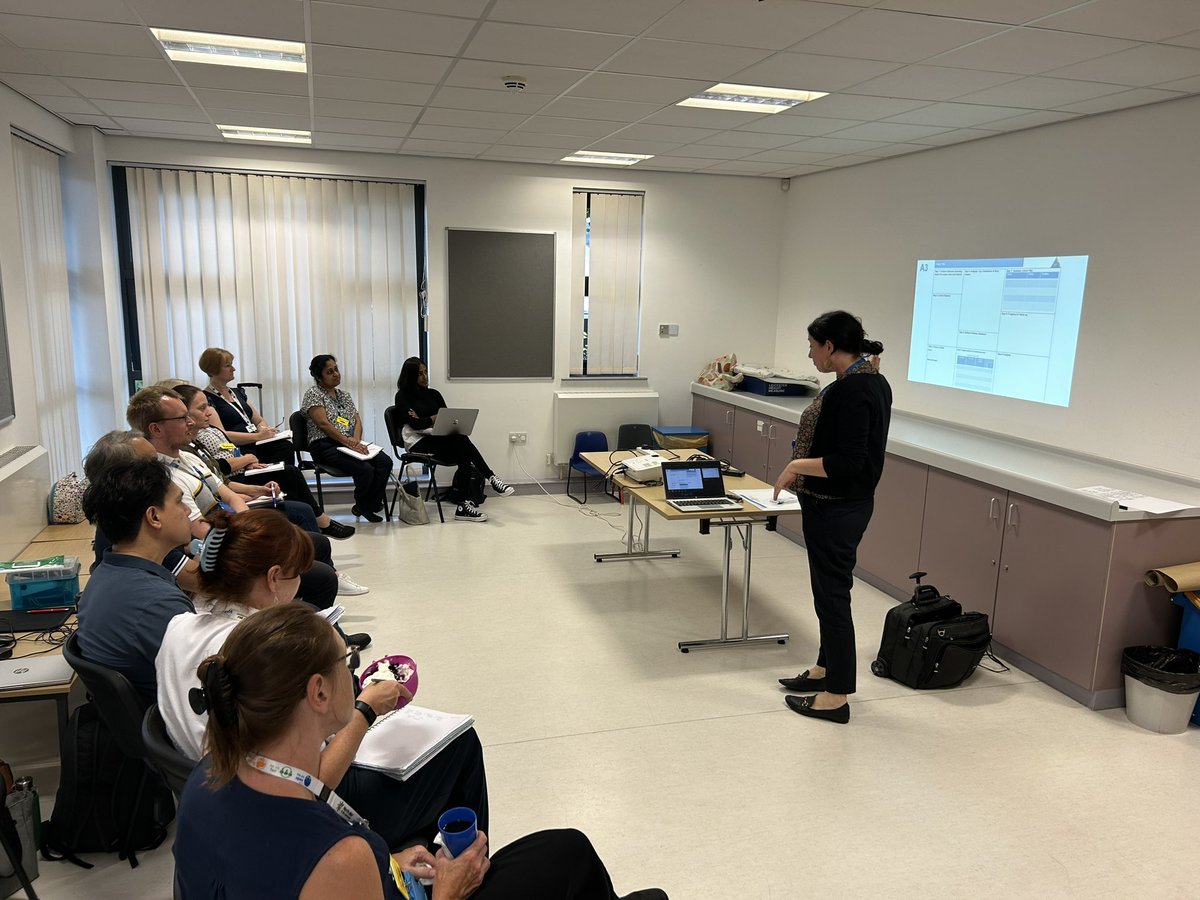 Afternoon with the NorthMid Community Pulmonary Rehab team! Accreditation…no problem 👍🏼…using A3’s to problem solve and close the gap! Well done, today! Now to A3 the other domains! 🤩 

GOAL: Accreditation in April 2024! 🎊 🎉@