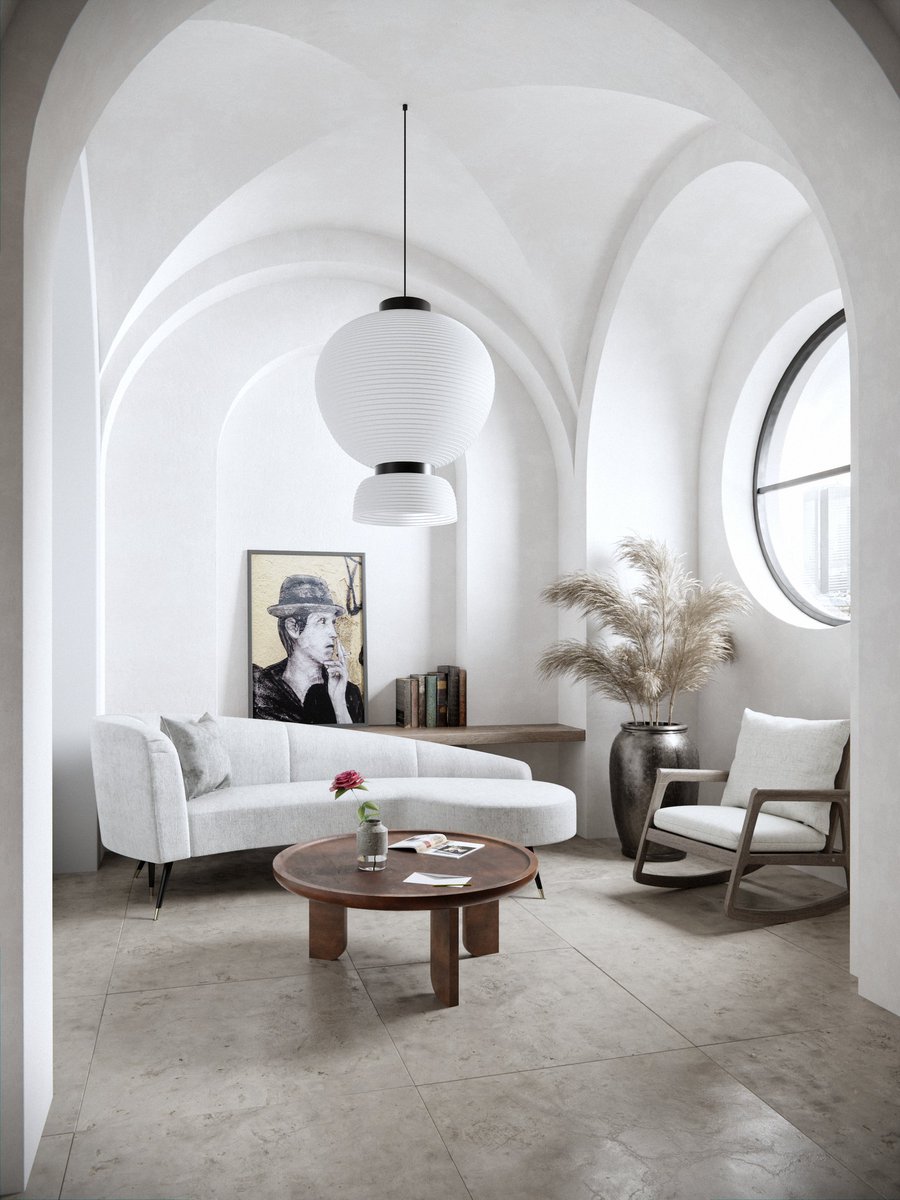 sarmath123's tweet photo. This is recreation of Boho minimalist style room I have found on pinterest, done with Blender 3.51 and Luxcorerender engine. 
#luxcore #luxcorerender #archviz #architecture #blender #3d https://t.co/aj8GS05NYy