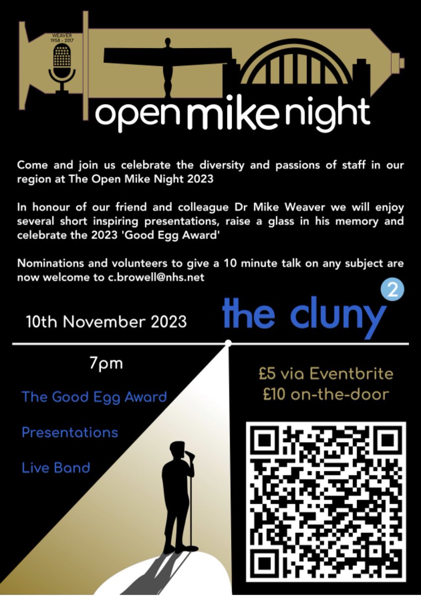 open mike night is back! 
Come and join us on 10 November 

gbr01.safelinks.protection.outlook.com/?url=https%3A%…