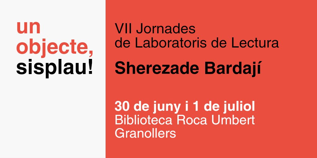 bibliotequesgr's tweet photo. Els paisatges de l'Astrid Lindgren. Narració i objectes a l'escena.

#SherezadeBardají parlarà del valor metafòric dels llenguatges artístics i dels autors que en són referents. Com des de la narració s'elaboren objectes escènics que recullen el llenguatge simbòlic.

#brulab23 https://t.co/XCaaKYBhPW