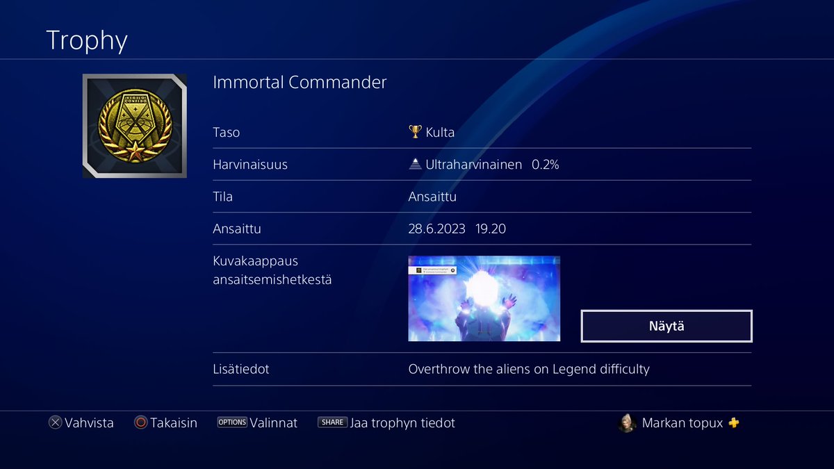 topuX's tweet image. That was fun. 

Good times. #XCOM2 #PS4share