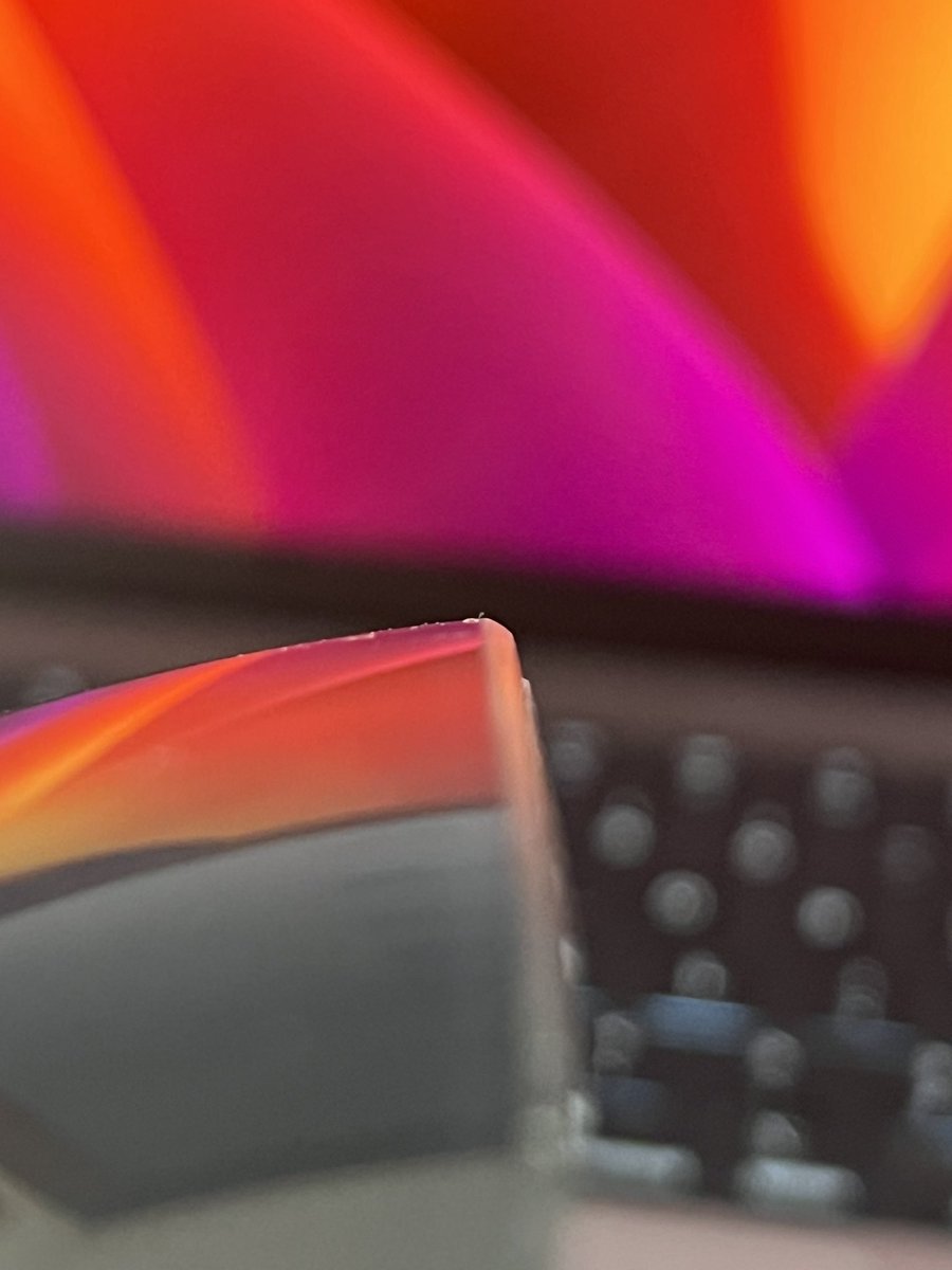 WayMoby's tweet image. I sanded my #apple mouse’s edges. Now it’s magic again! 😂