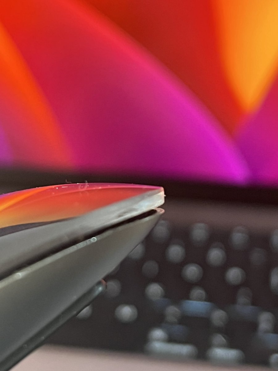 WayMoby's tweet image. I sanded my #apple mouse’s edges. Now it’s magic again! 😂