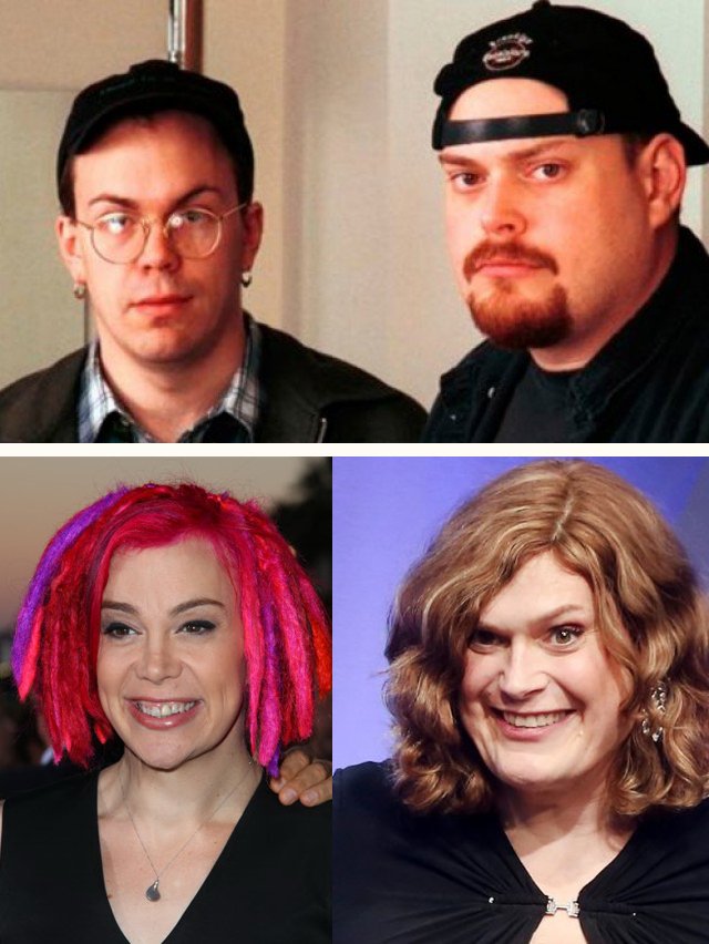 Con todos ustedes, les directores de Matrix, les hermanes Wachowski.🎥