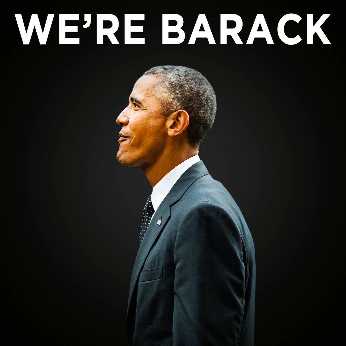 We're Barack.