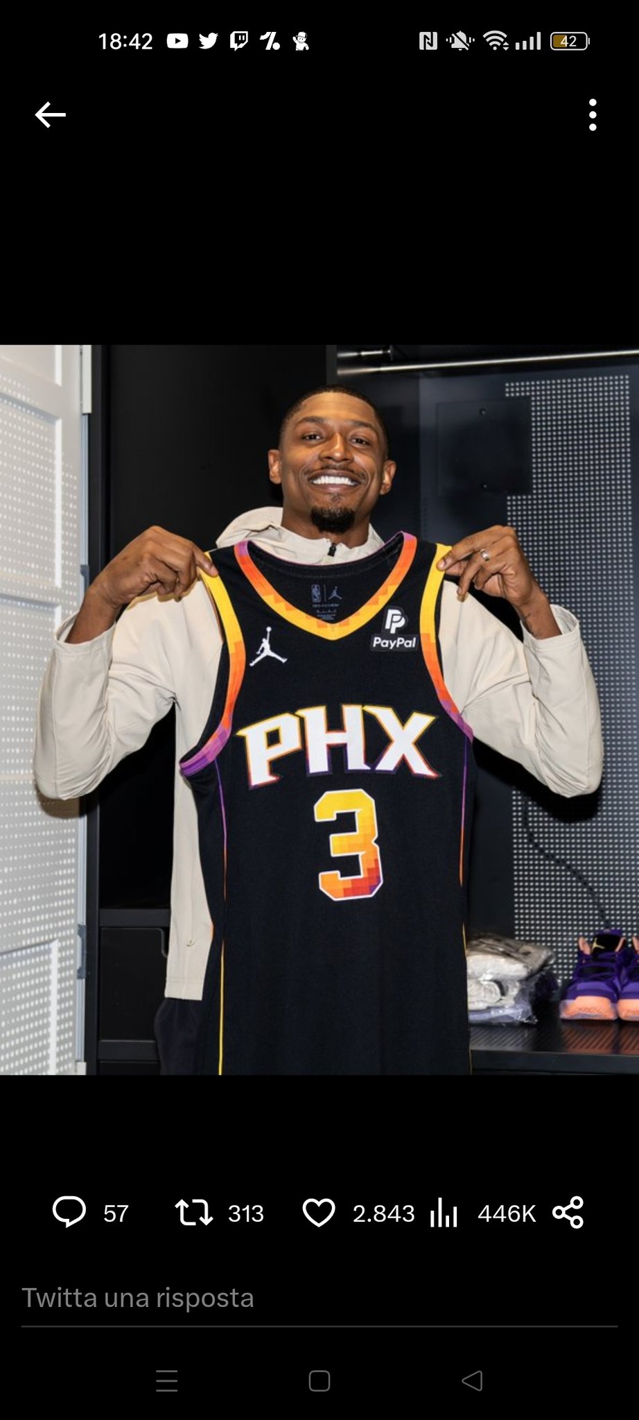 Happy birthday Bradley Beal 
+30 