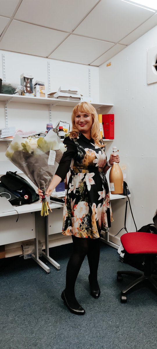 Many congratulations to newly minted Dr <a href="/Viliyana13/">Viliyana Lewis (MRes, EngD)</a> , who passed her PhD viva with flying colours today with a superb performance! Thanks to <a href="/cazknapp/">Caroline Knapp</a> and <a href="/Steve_JButler/">Stephen Butler</a> for putting her through her paces!