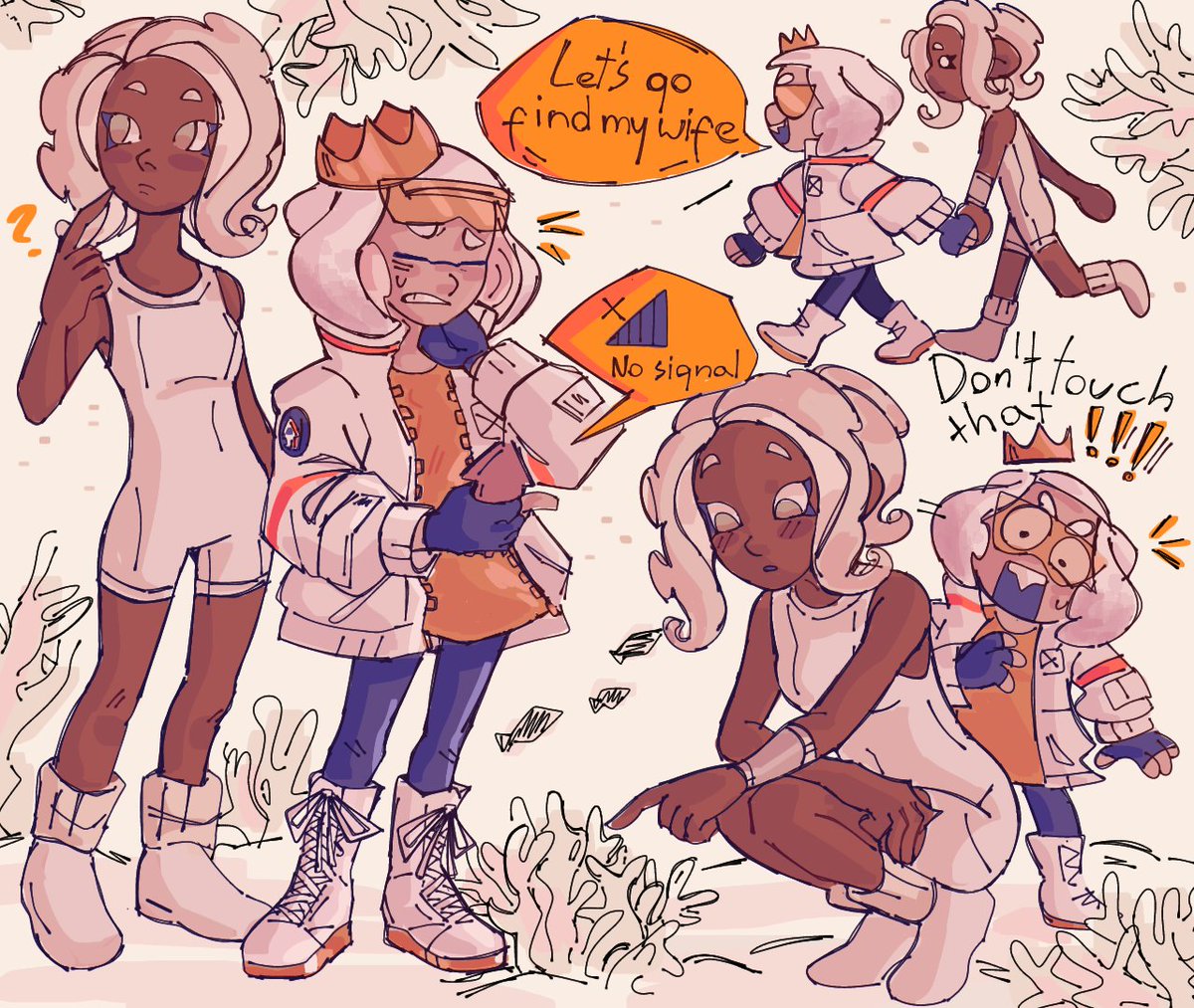 I really hope Pearl will be our guide in Side Order 🤭🤭
#splatoon3