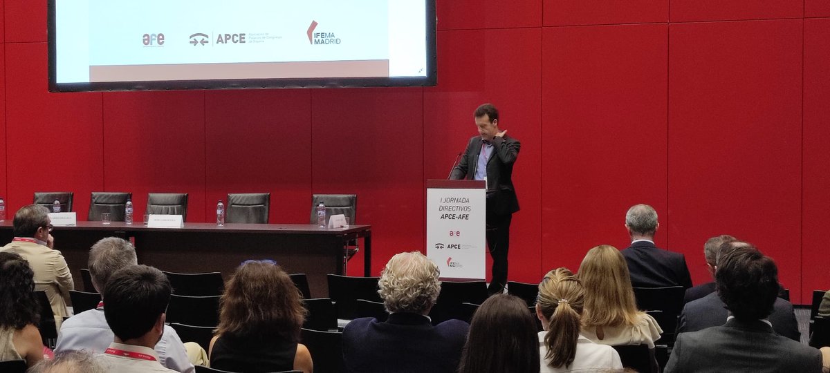 APCE_Congresos's tweet photo. 👉 Conclusiones del primer Encuentro de Directivos #APCE y #AFE a cargo de:

✅ Marc Rodríguez, director general @CCIB_Forum 
✅ @SylviaAndres, directora gerente @PalcongresVLC
✅ @MarioGoffard, director Comercial y Marketing @BEC_Bilbao
✅ María Sánchez, directora RR.HH #IFEMA https://t.co/VutHUsi4zS
