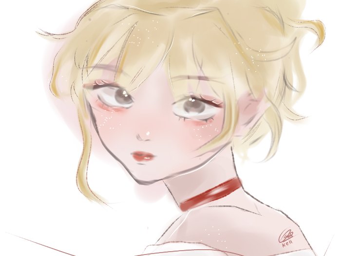 matchchy's tweet photo. late post 
i drew it after mid exam 

#art #matchchy #opencommissions https://t.co/RLsCRg0e9E