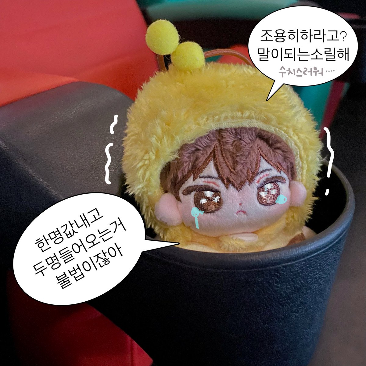 나와 공범이 된 뾰세딘군.