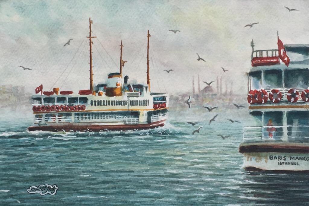 Suluboya İstanbul Çalışmam 🛳
“Vapurlar Geçerken”
25x35 cm 300 gr/m2 Kağıt
x.com/mevlutacikk
Eserle İlgilenirseniz Mesaj Atabilirsiniz.

#watercolor #art #artist #artwork #suluboya #istanbul