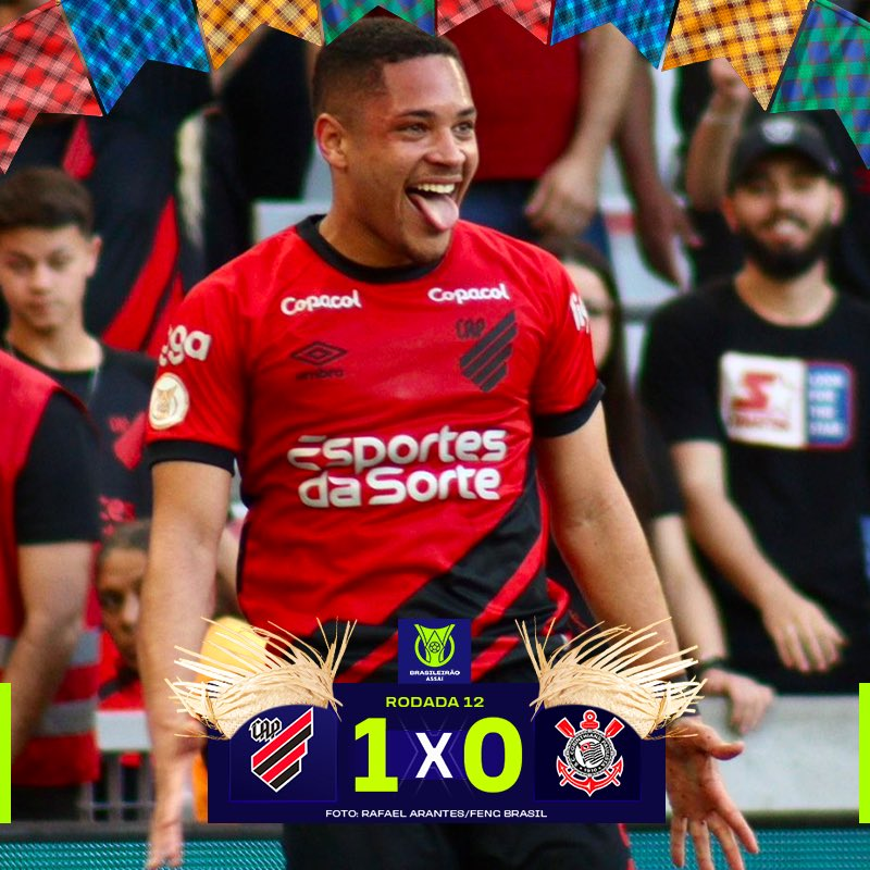 <a href="/crawford7martin/">Martin Crawford</a> Vitor Roque opened the scoring within 11 minutes of Athletico-PR's 2-1 loss at São Paulo, and the 18-year-old would break the deadlock before the break to secure a 1-0 win against Corinthians, who had returned from the break with a 2-0 win at Santos.

breakingthelines.com/brasileirao/br…