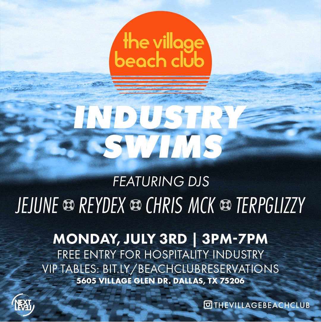 NextLVLEvent's tweet photo. POOL PARTIES THIS WEEKEND

Sat- 1-6pm (Venue is open till 8)
50% off Promo Code: DeepEnd

Mon- 3-7pm (Venue open till 9)
FREE w/ a RSVP Ticket 

Discounted &amp; Free Tickets: https://t.co/ZIxmJsyuWm https://t.co/mj6d2qyLZ4