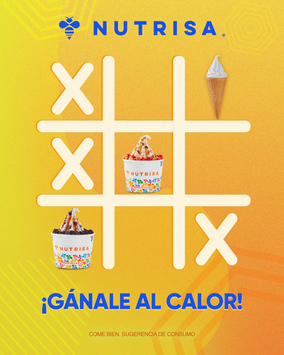 Gánale al calor con un helado de Nutrisa.

#PlazaPozuelos #CentroComercial #Helado #Nutrisa #Guanajuato