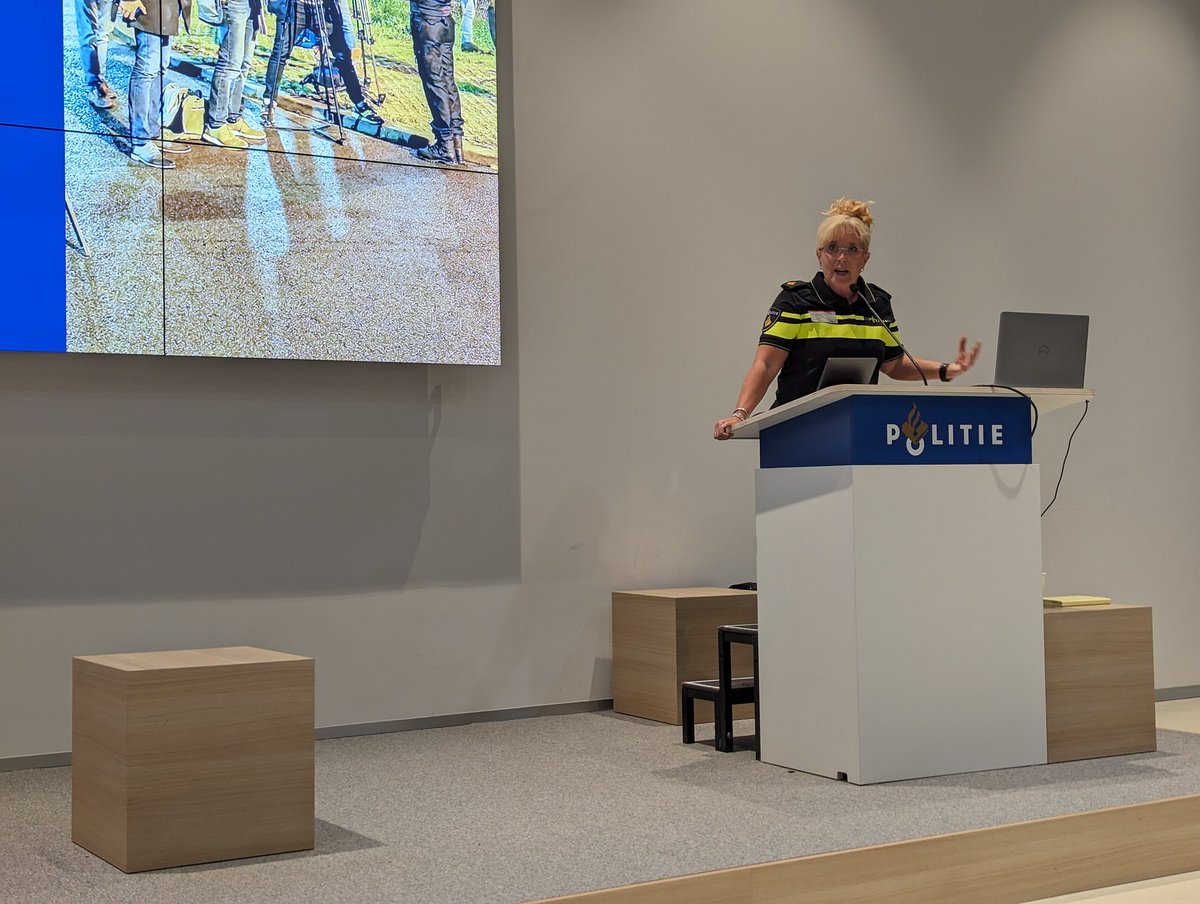 RogiervdBerg's tweet image. Patricia Wessels, woordvoerder bij de politie-eenheid Rotterdam, vertelt over  een wereldwijde politieactie tegen cybercriminelen. #kringUCK