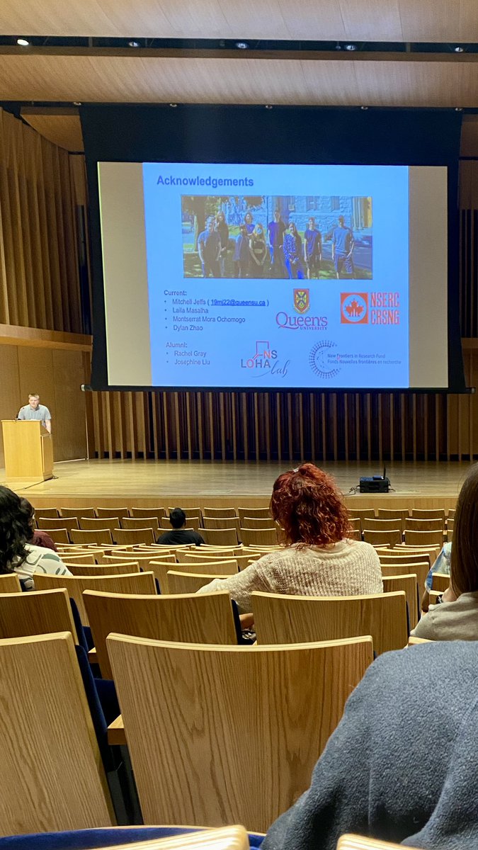 Laura_D_M_'s tweet photo. Fantastic talk by @ctlohans today at @CSM2023_Halifax! He shared some of @MitchellJeffs’ work on developing a luminescence-based biosensor that detects carbapenem-degrading β-lactamases.

#CSM2023 @CSM_SCM https://t.co/MoOS7hNykL