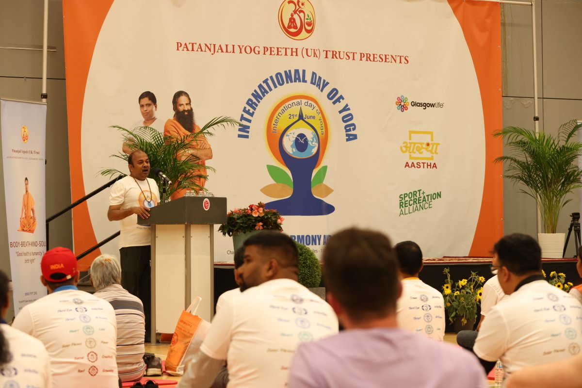 Patanjali Yog Peeth (UK) Trust (Official Account) (@pyptuk) on Twitter photo 🙏 Grateful for Consulate General of India in Edinburgh!🌟 Thank you for joining us and sharing your invaluable wisdom at our event. Your presence added a special touch to our celebration. We appreciate your support in promoting the essence of yoga. 🧘♂️🌺
<a href="/IndiaInScotland/">India In Scotland</a> 🙏 Grateful for Consulate General of India in Edinburgh!🌟 Thank you for joining us and sharing your invaluable wisdom at our event. Your presence added a special touch to our celebration. We appreciate your support in promoting the essence of yoga. 🧘♂️🌺
<a href="/IndiaInScotland/">India In Scotland</a>