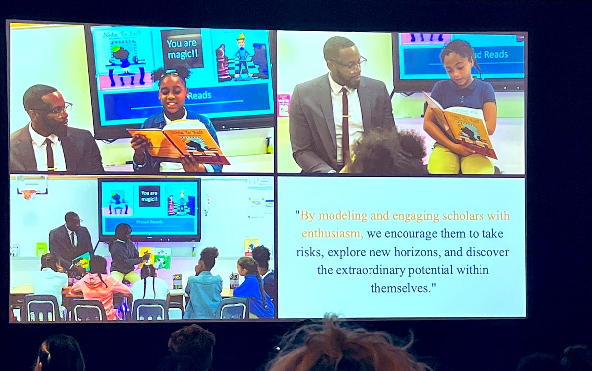 When the <a href="/NWEA/">NWEA</a> keynote speaks to your spirit! ❤️🙌<a href="/Barrywhitejr_/">Barry White Jr</a> <a href="/thornell5/">Dr. Robert Thornell</a> #engagement #enthusiasm #joyfulleaders #NWEAFusion