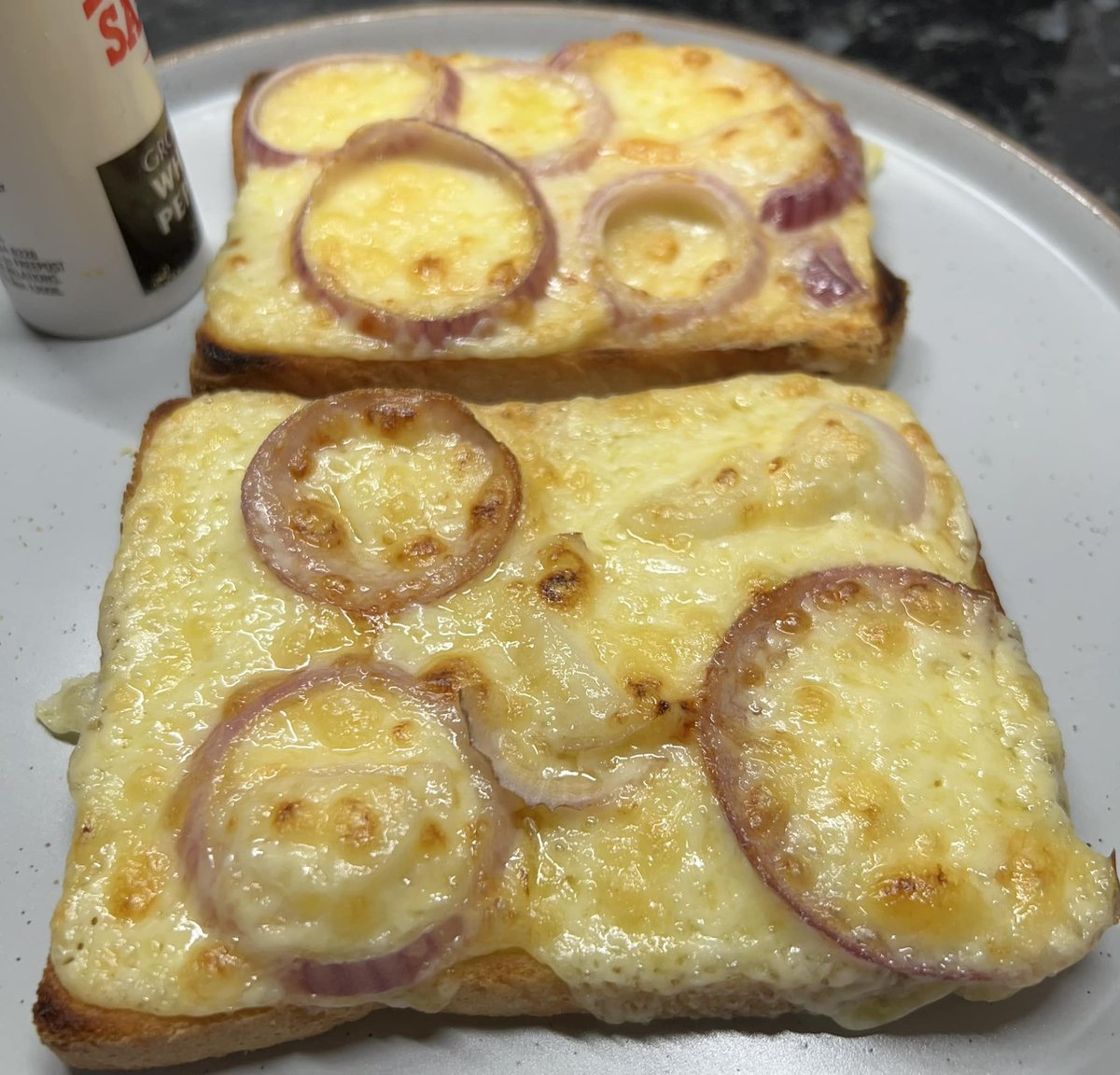 Cheese & Onion on Toast by Jenny